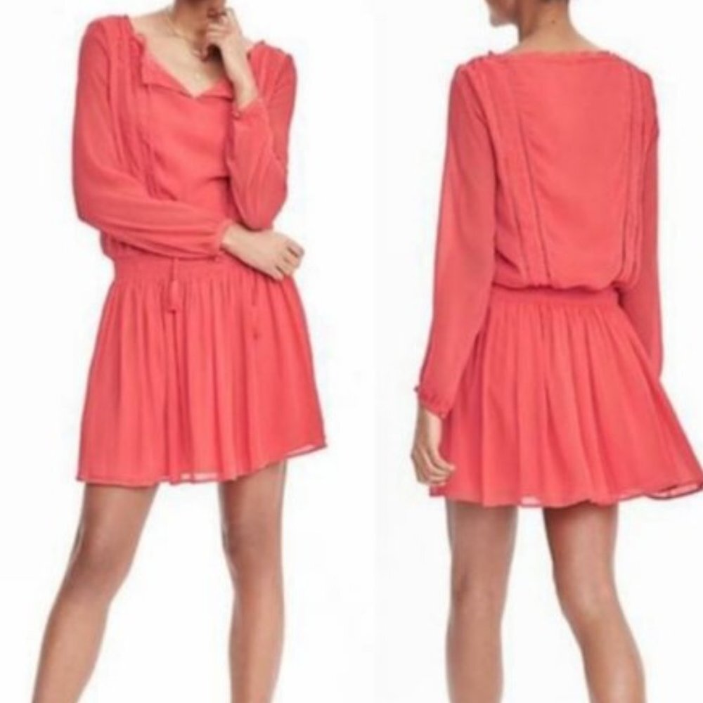 SOLD! Banana Republic Coral detailed dress size XS (129)